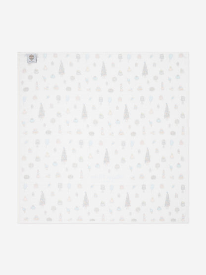 Atelier Choux Baby Boys Sweetie Pie Swaddle in Blue