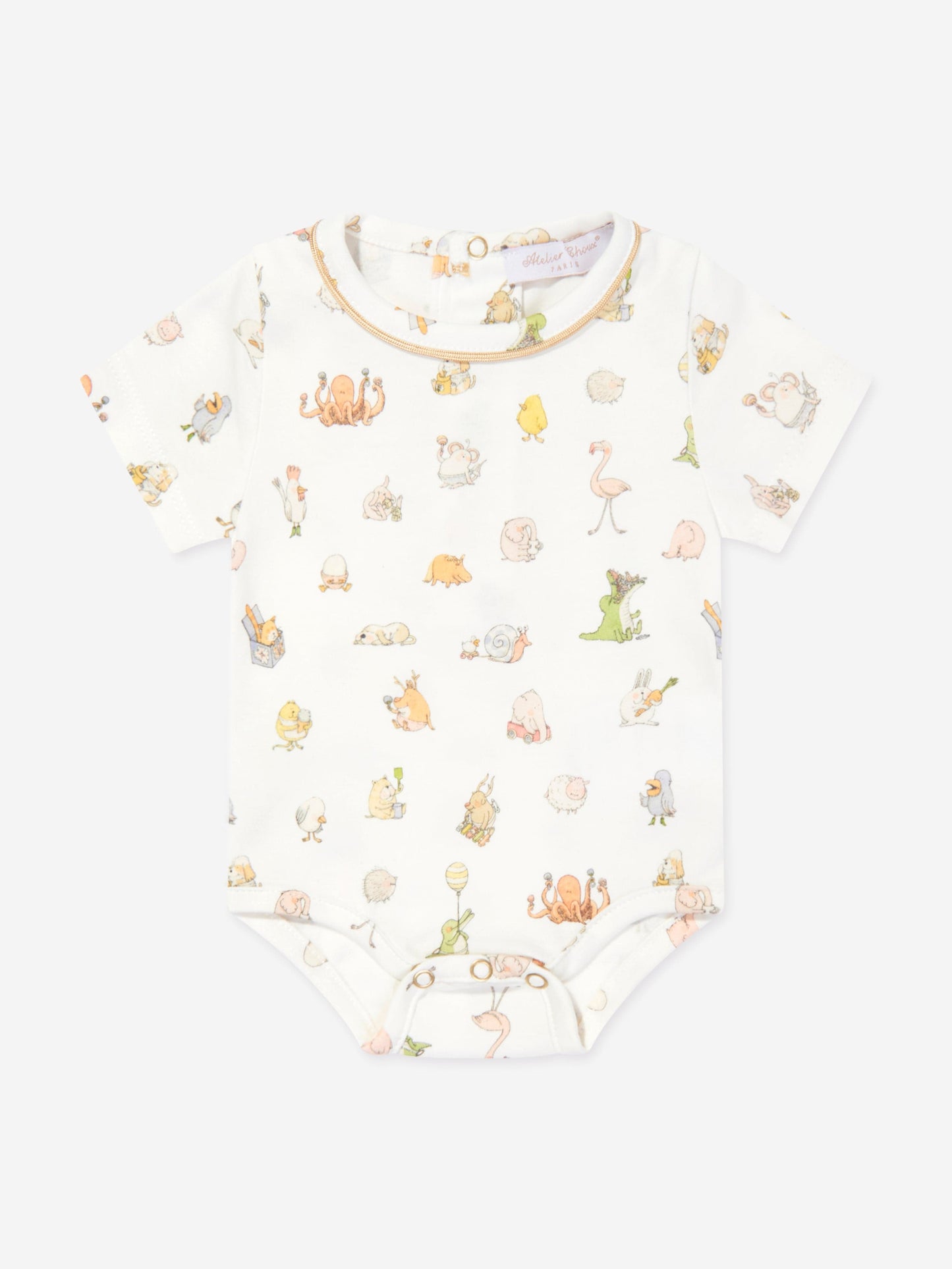 Atelier Choux Baby 经典连体衣 白色