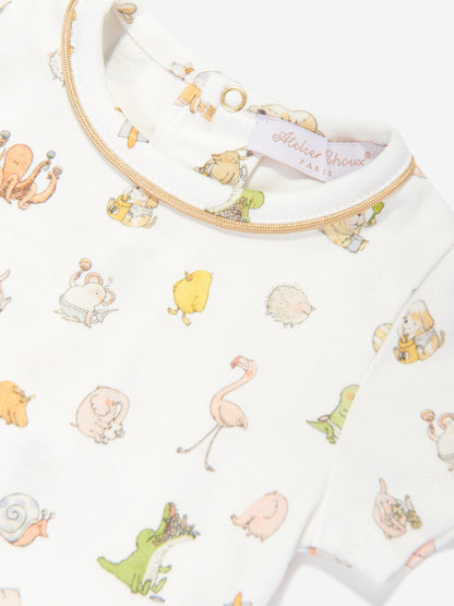 Atelier Choux Baby 经典连体衣 白色