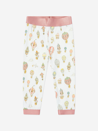 Atelier Choux Girls Loungewear Set in Pink