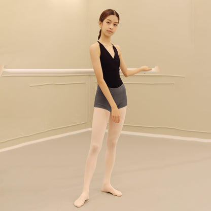 女童黑色芭蕾舞连体衣(AVA GD Halterneck Leotard_Tactel/black)