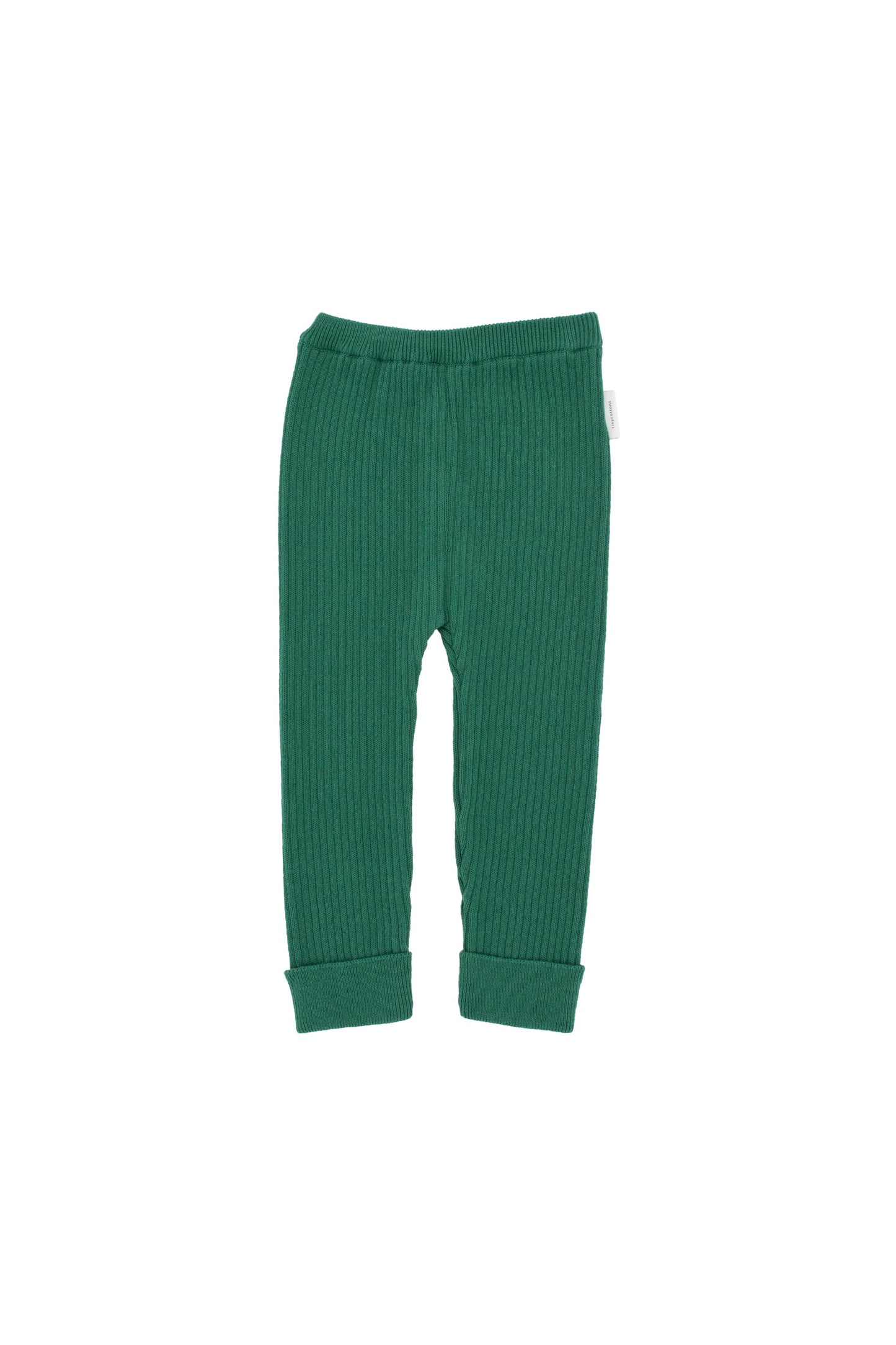 Girls Dark Green Cotton Trousers