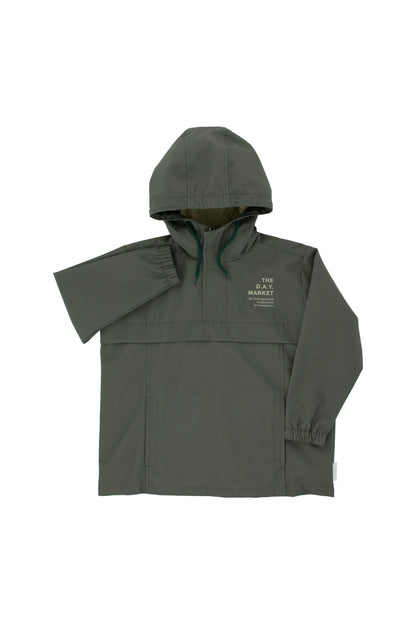 Girls & Boys Dark Green Jacket