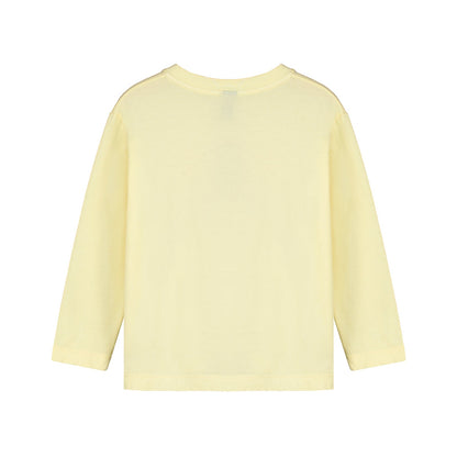 儿童黄色Logo棉T恤