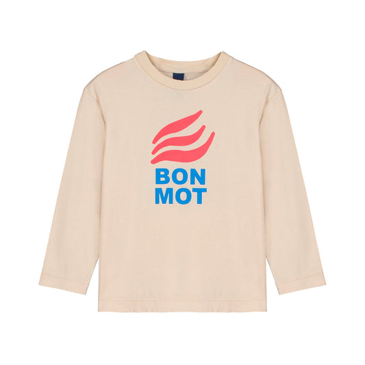 儿童白色Logo棉T恤