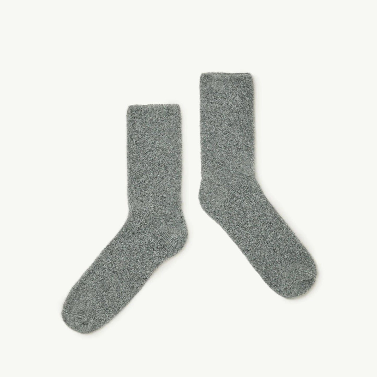 儿童灰色毛圈袜子