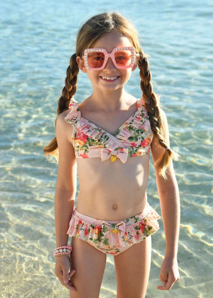 Girls Algarve Primrose Bikini in Pink