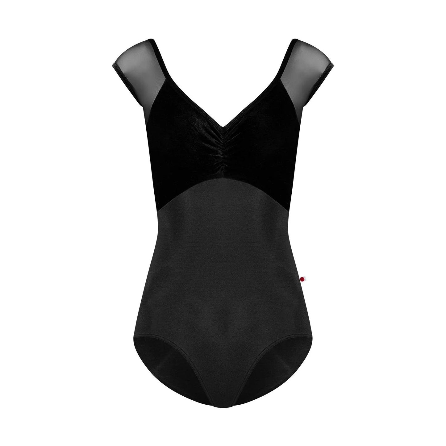 女士黑色"Elli/N-Black/V-Black/Mesh Black/V-Black"芭蕾舞连体衣