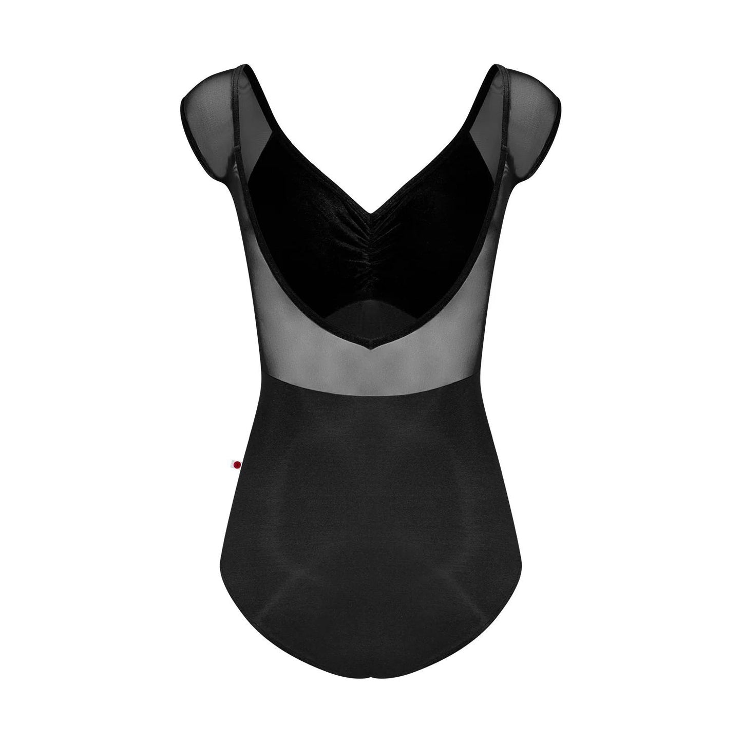 女士黑色"Elli/N-Black/V-Black/Mesh Black/V-Black"芭蕾舞连体衣