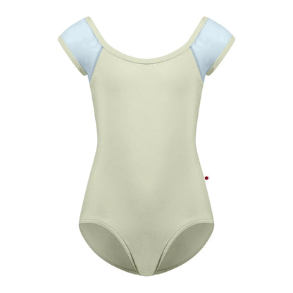女童浅绿色"Wendy/N-Ginko/Mesh Glacier/N-Ginko"芭蕾舞连体衣
