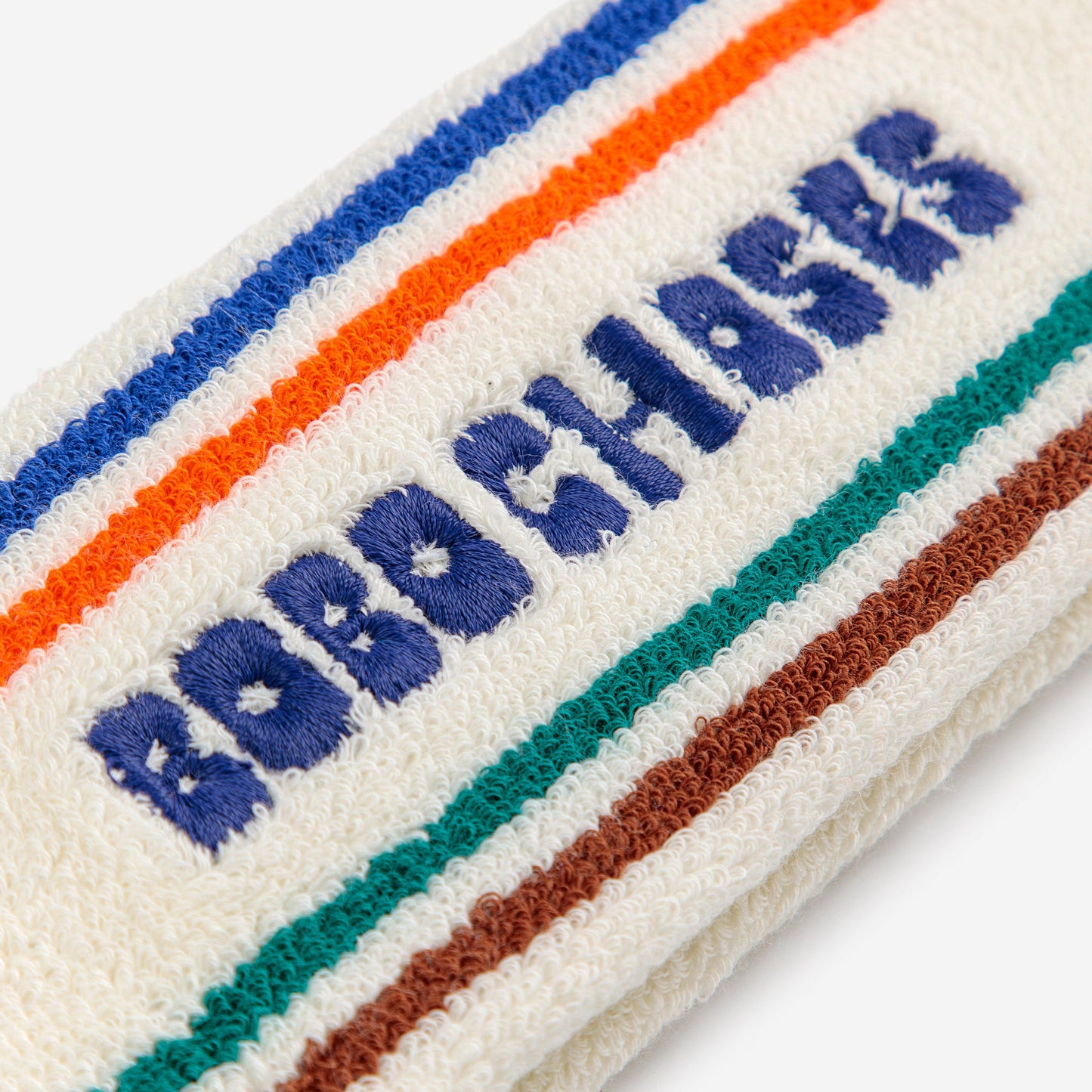 女童七彩条纹毛巾发箍