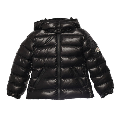 Baby Black Hooded 'Bady' Padded Down Jacket