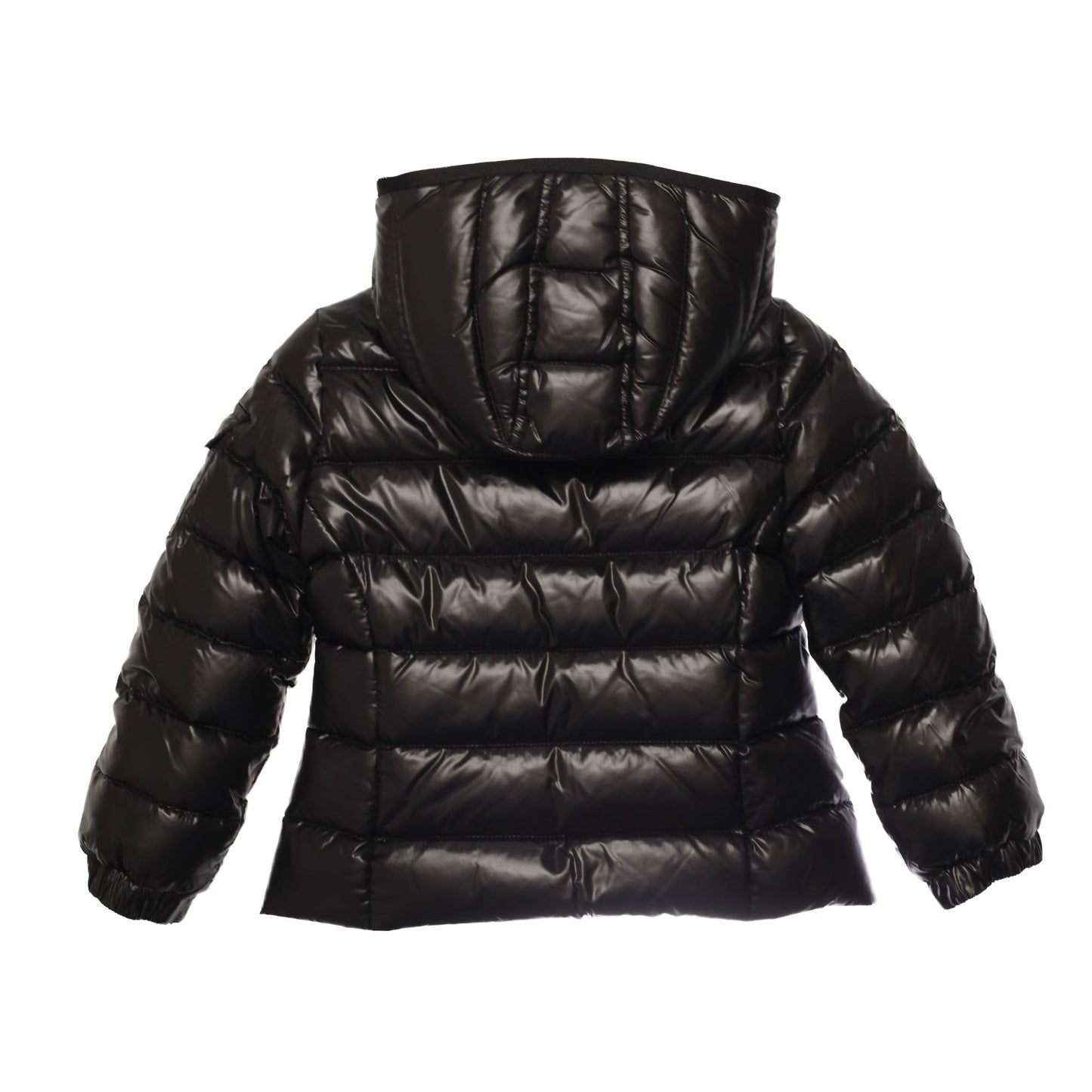Baby Black Hooded 'Bady' Padded Down Jacket