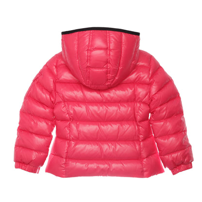 Baby Pink Hooded 'Bady' Padded Down Jacket