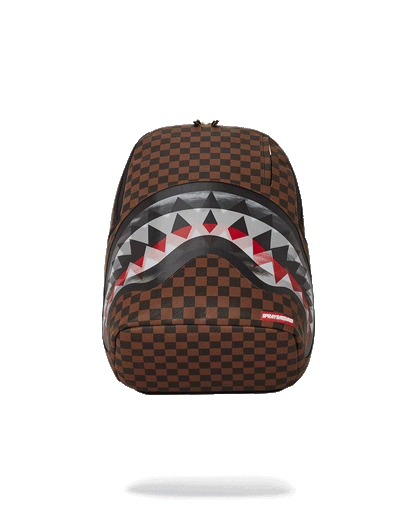 Sprayground Kids Sharks in Paris Lenticular Chomp Backpack in Brown (46cm)