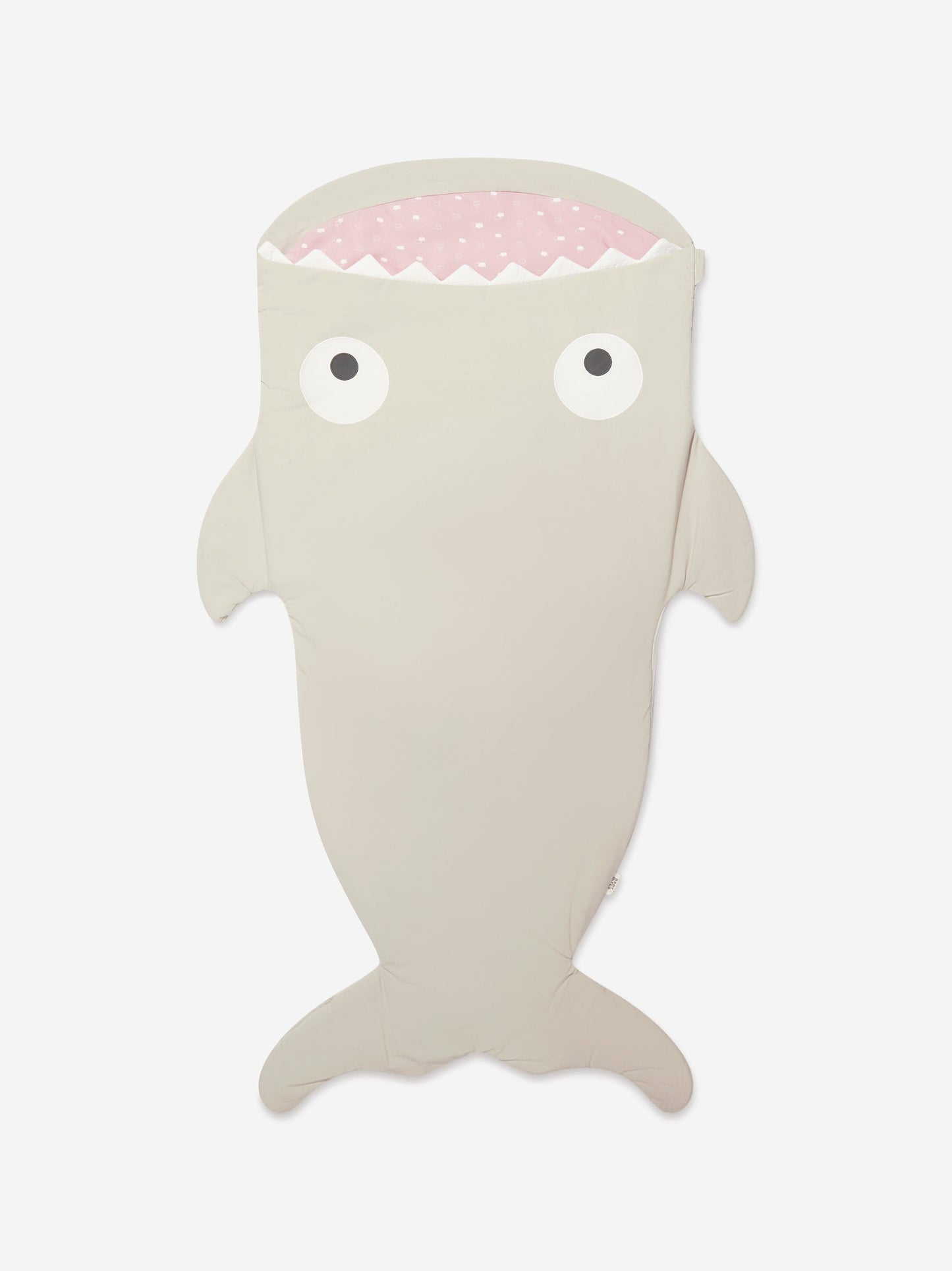 Baby Bites 女童 Clouds Shark Pink 夏季睡袋（灰色）