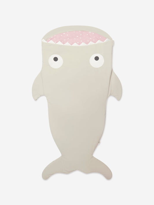 Baby Bites 女童 Clouds Shark Pink 夏季睡袋（灰色）