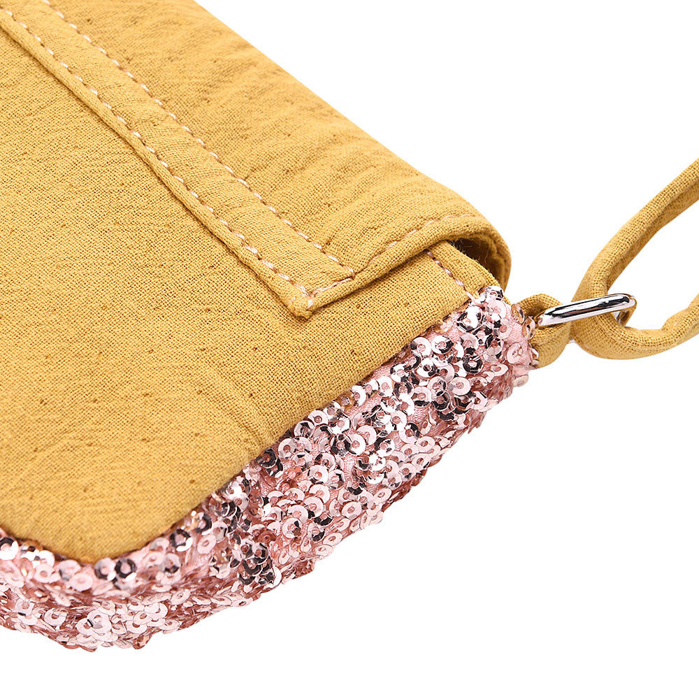 Girls Safran Tassel Trims 'Dika'Messenger Bags