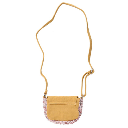 Girls Safran Tassel Trims 'Dika'Messenger Bags