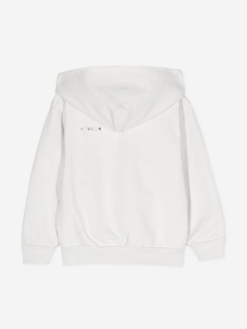 Balenciaga 儿童经典连帽衫（白色）