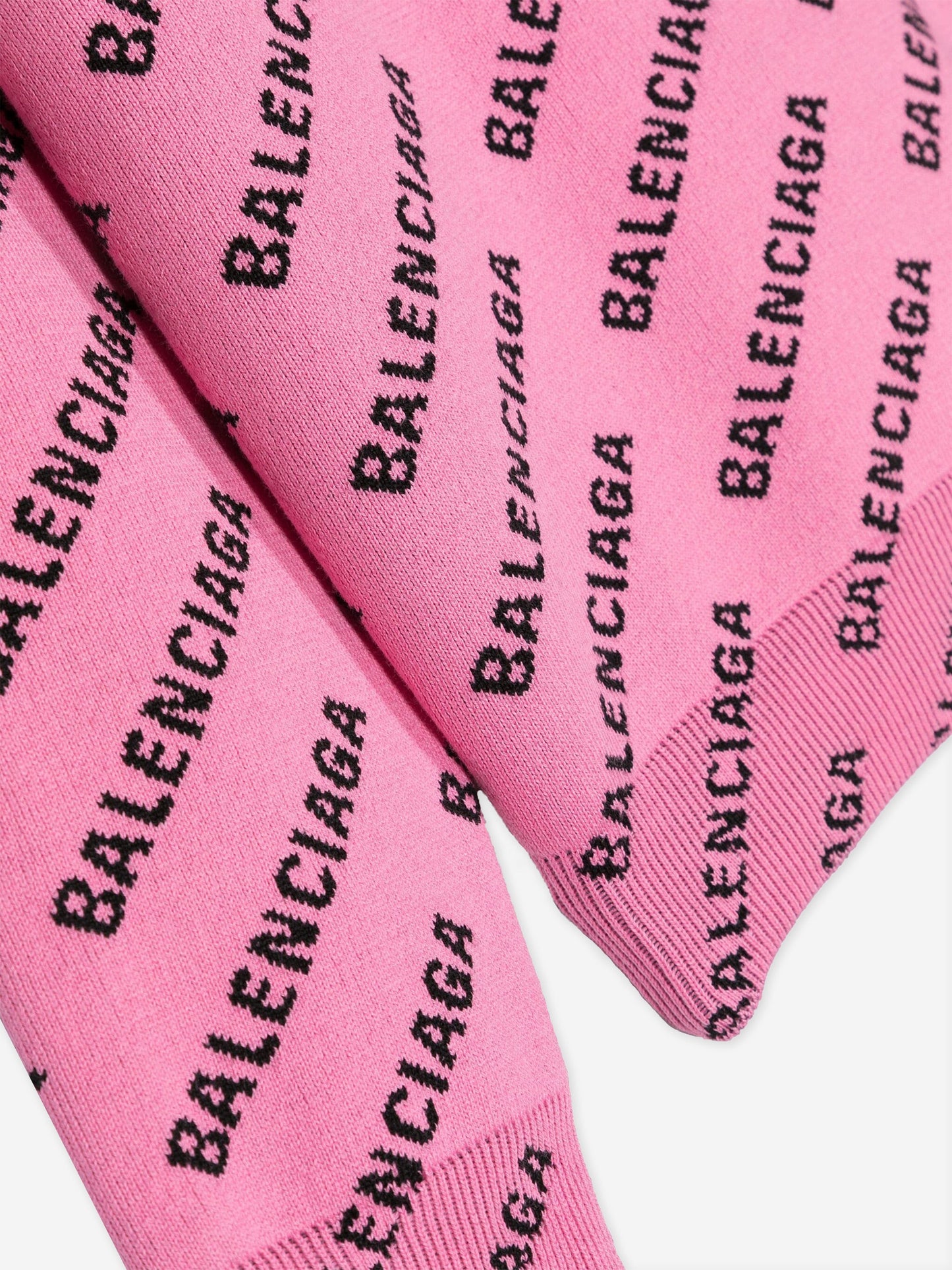 Balenciaga 儿童全标志运动衫（粉色）