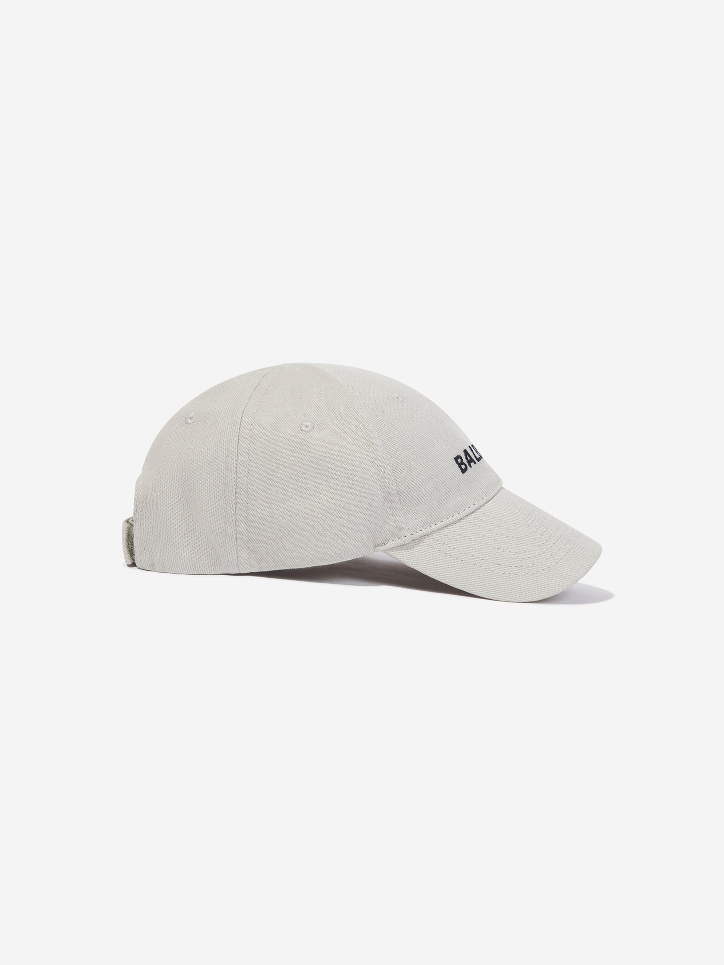Balenciaga Kids 象牙色徽标帽