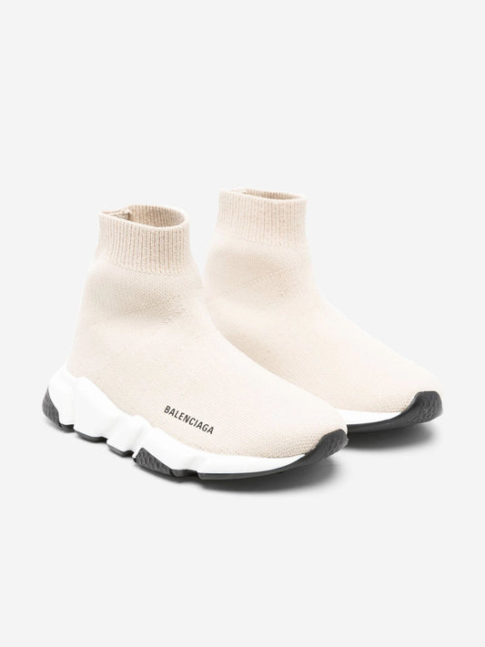 Balenciaga 儿童 Speed Trainers 米色款
