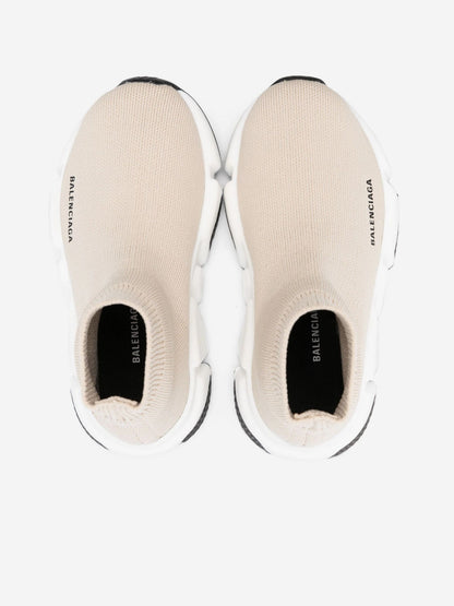 Balenciaga 儿童 Speed Trainers 米色款