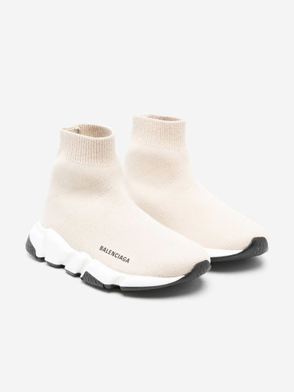 Balenciaga 儿童 Speed Trainers 米色款