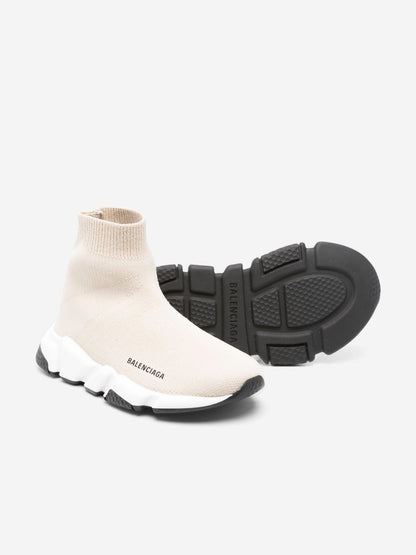Balenciaga 儿童 Speed Trainers 米色款