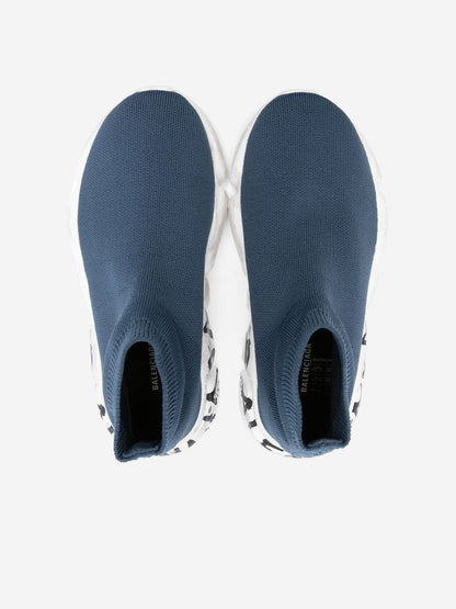 Balenciaga 儿童 Speed Trainers 蓝色