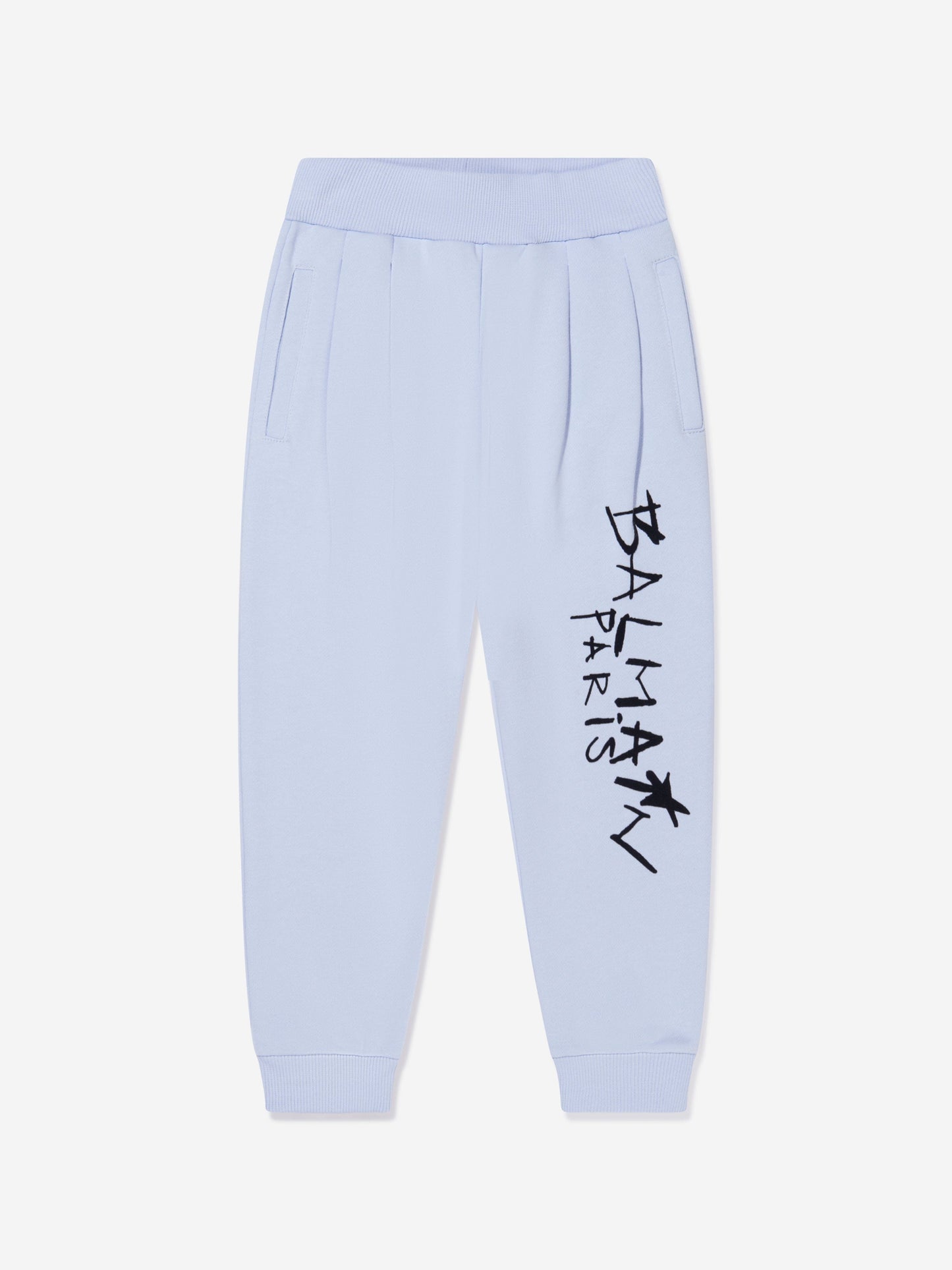 Balmain 男童徽标印花运动裤