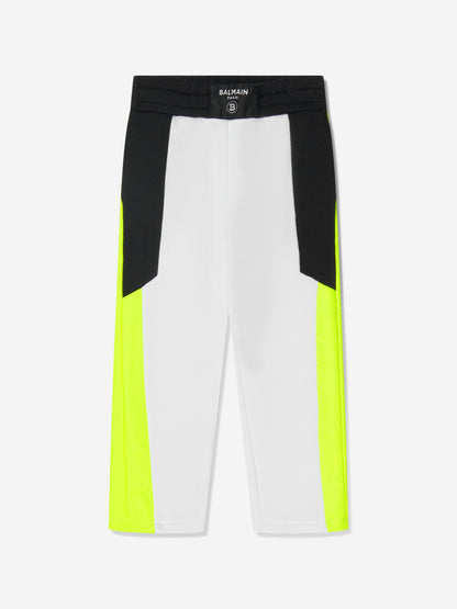 Balmain 男童拼色长裤