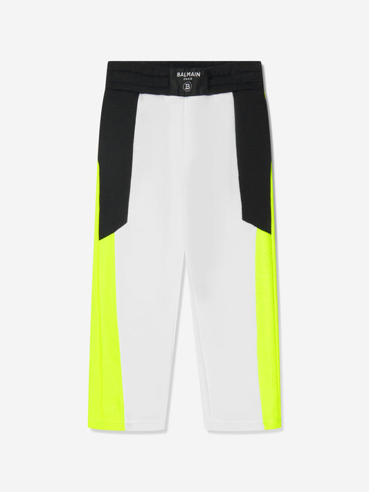 Balmain 男童拼色长裤