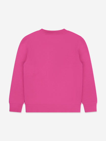 Balmain Girls Logo Print Sweatshirt