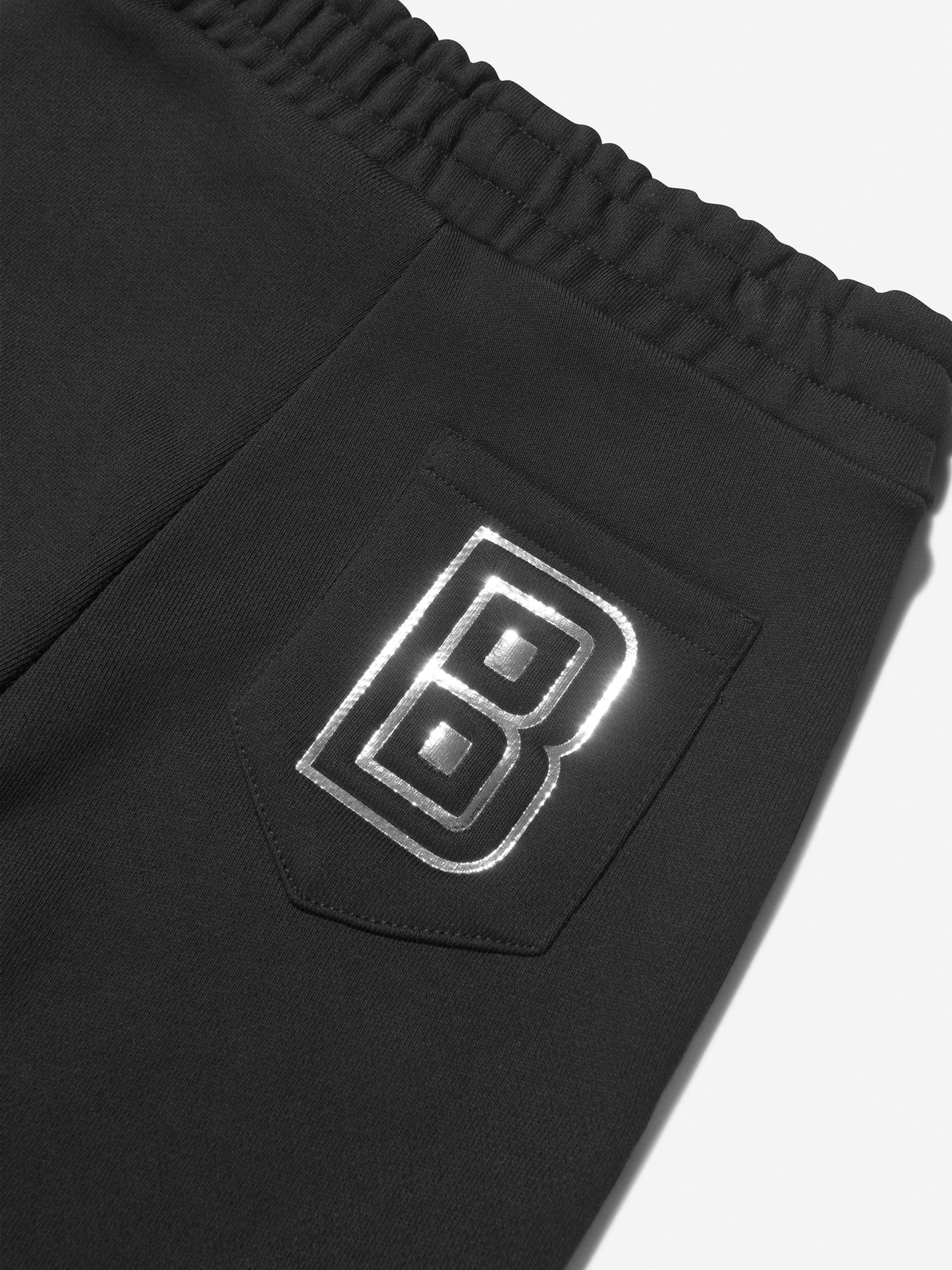 Balmain 男童棉质品牌慢跑裤