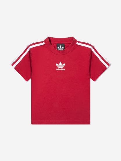 Balenciaga 儿童 Balenciaga x Adidas T 恤