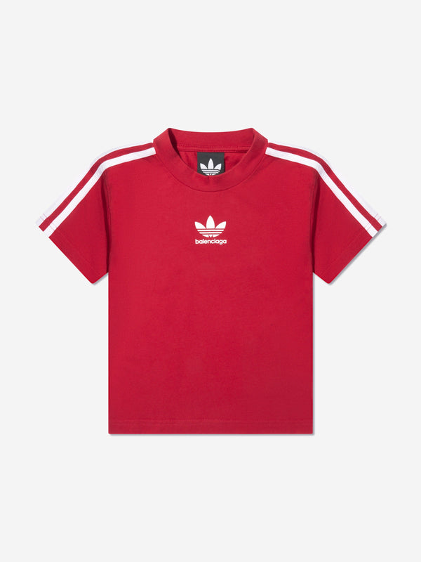 Balenciaga 儿童 Balenciaga x Adidas T 恤