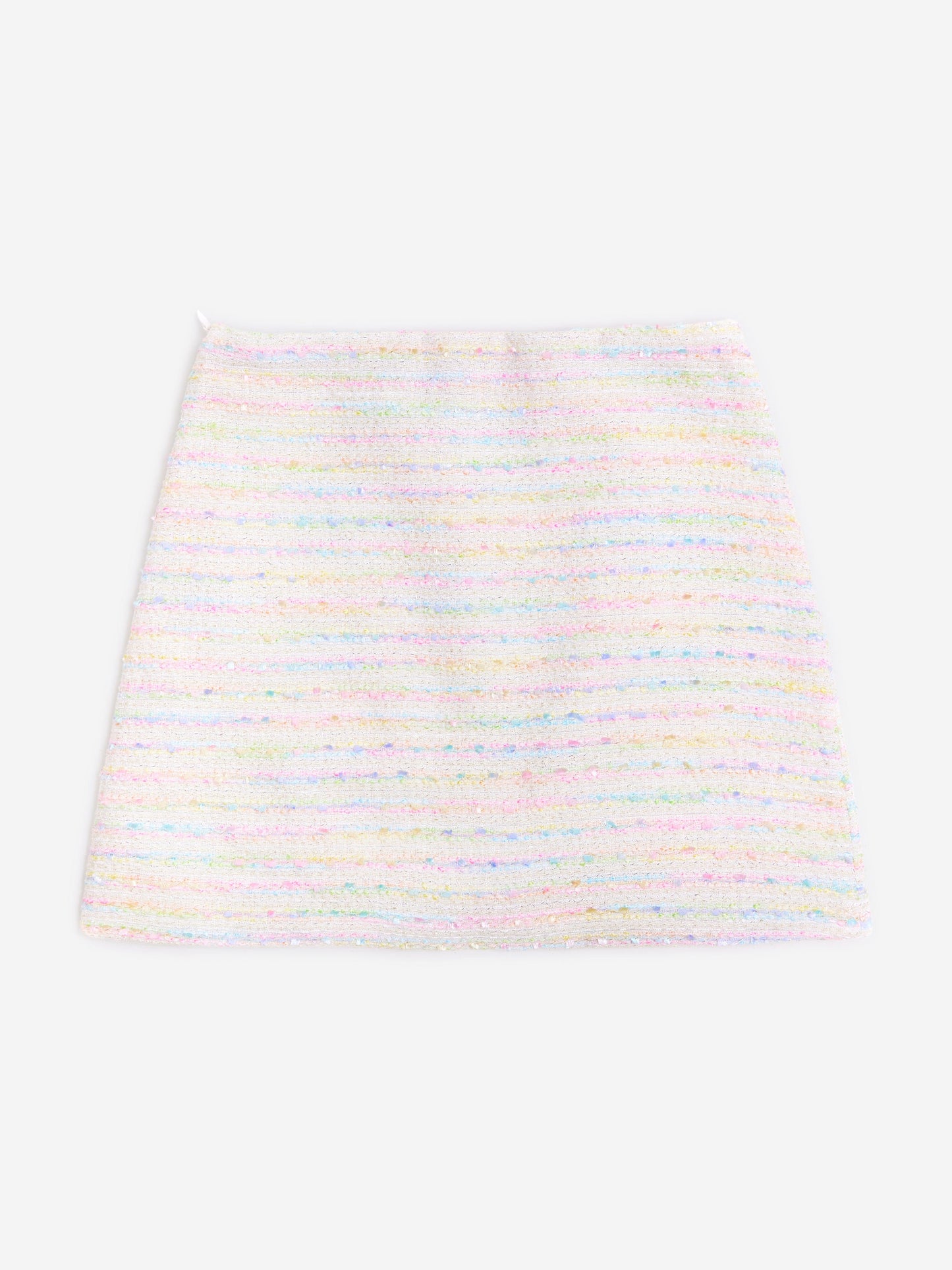 BCBG Girls Tweed Pencil Skirt in Blue