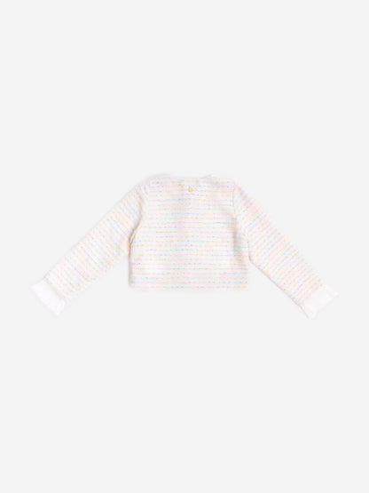 BCBG Girls Tweed Jacket in Blue