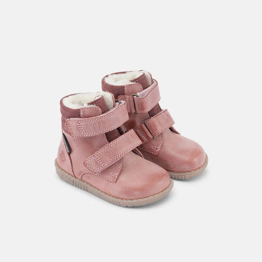 婴儿粉色"Rabbit Strap TEX"高帮鞋
