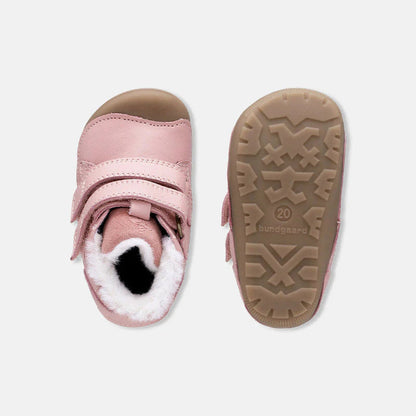 婴儿粉色"Petit Mid Winter Strap"学步鞋