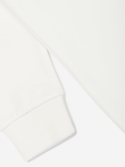 Balmain 女童象牙色徽标毛衣裙