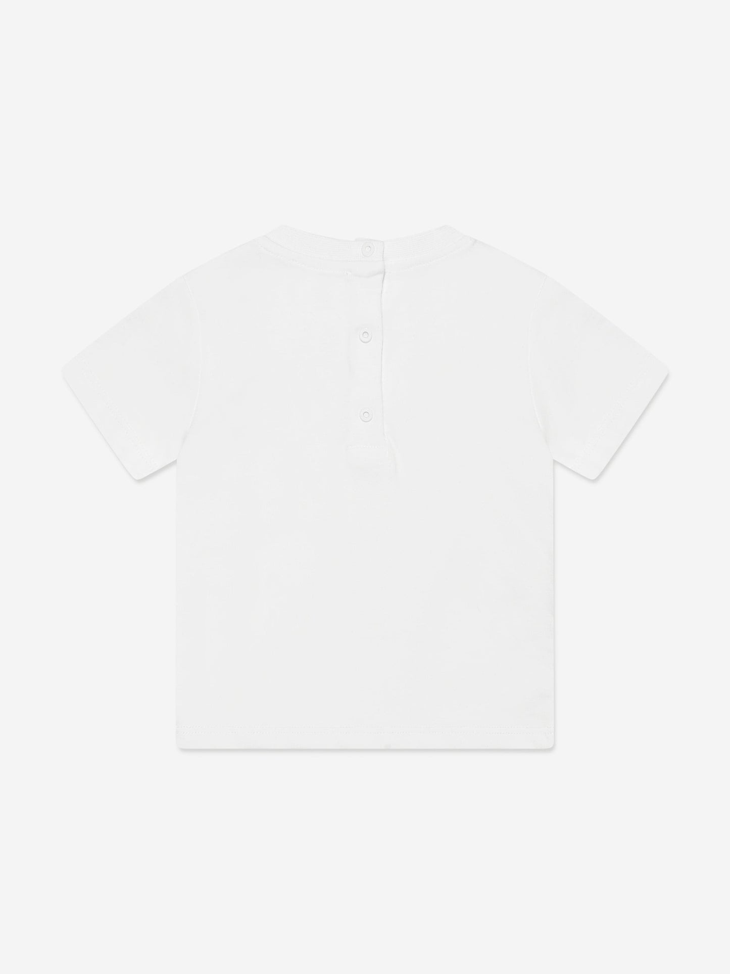 Balmain 婴儿徽标 T 恤（白色）