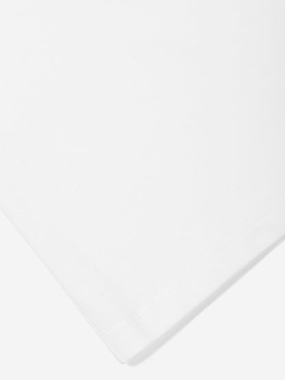 Balmain 女童白色徽标 T 恤