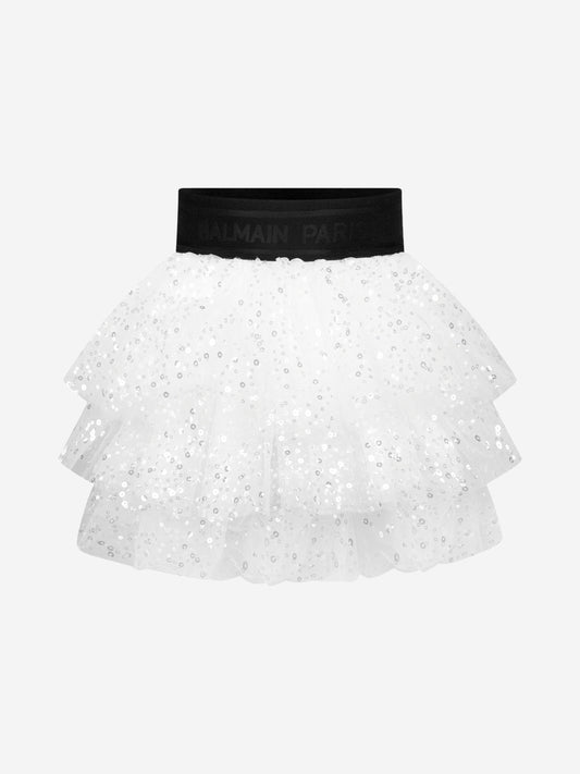 Balmain 女童半身裙