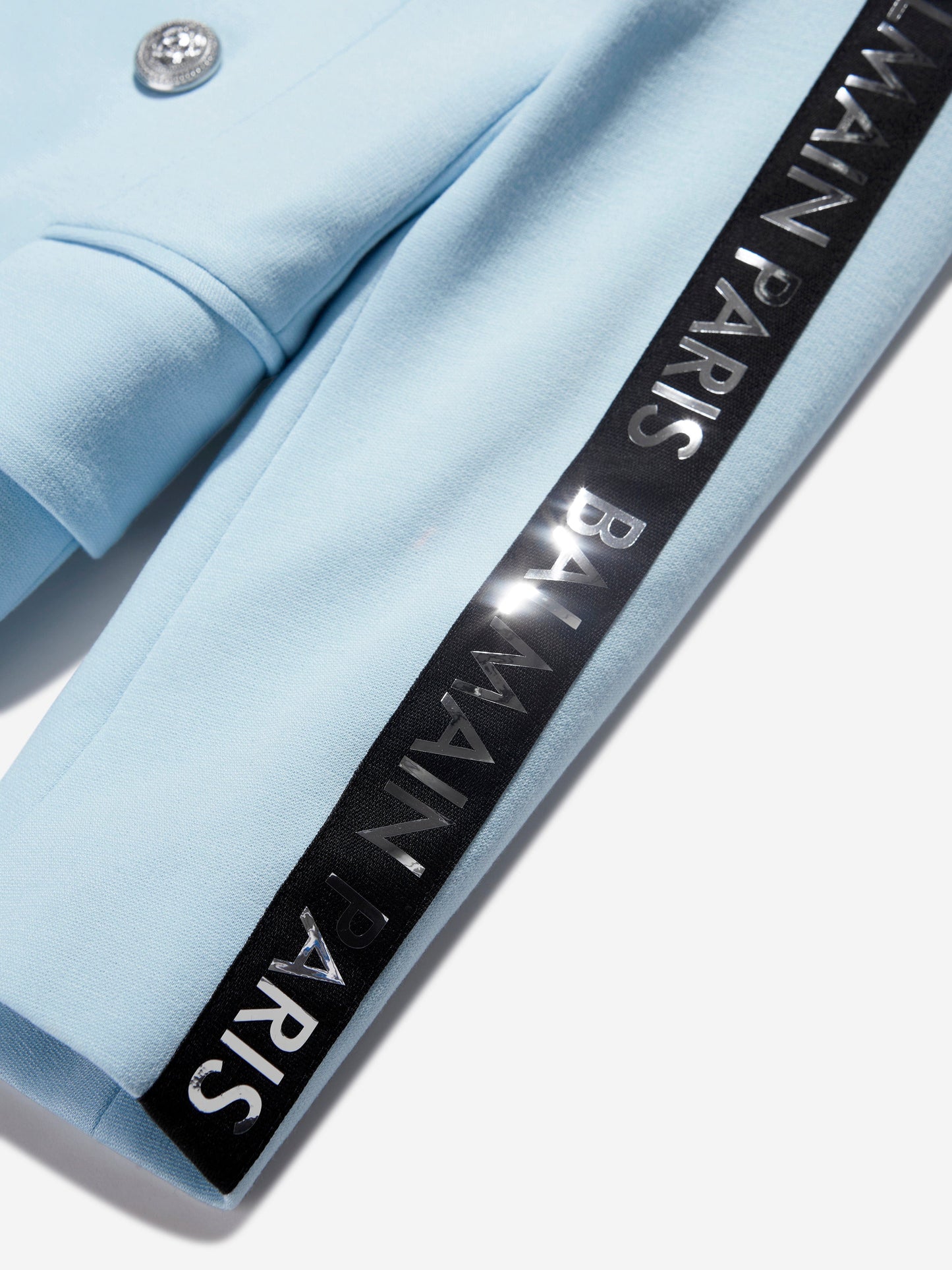 Balmain 男童蓝色西装外套