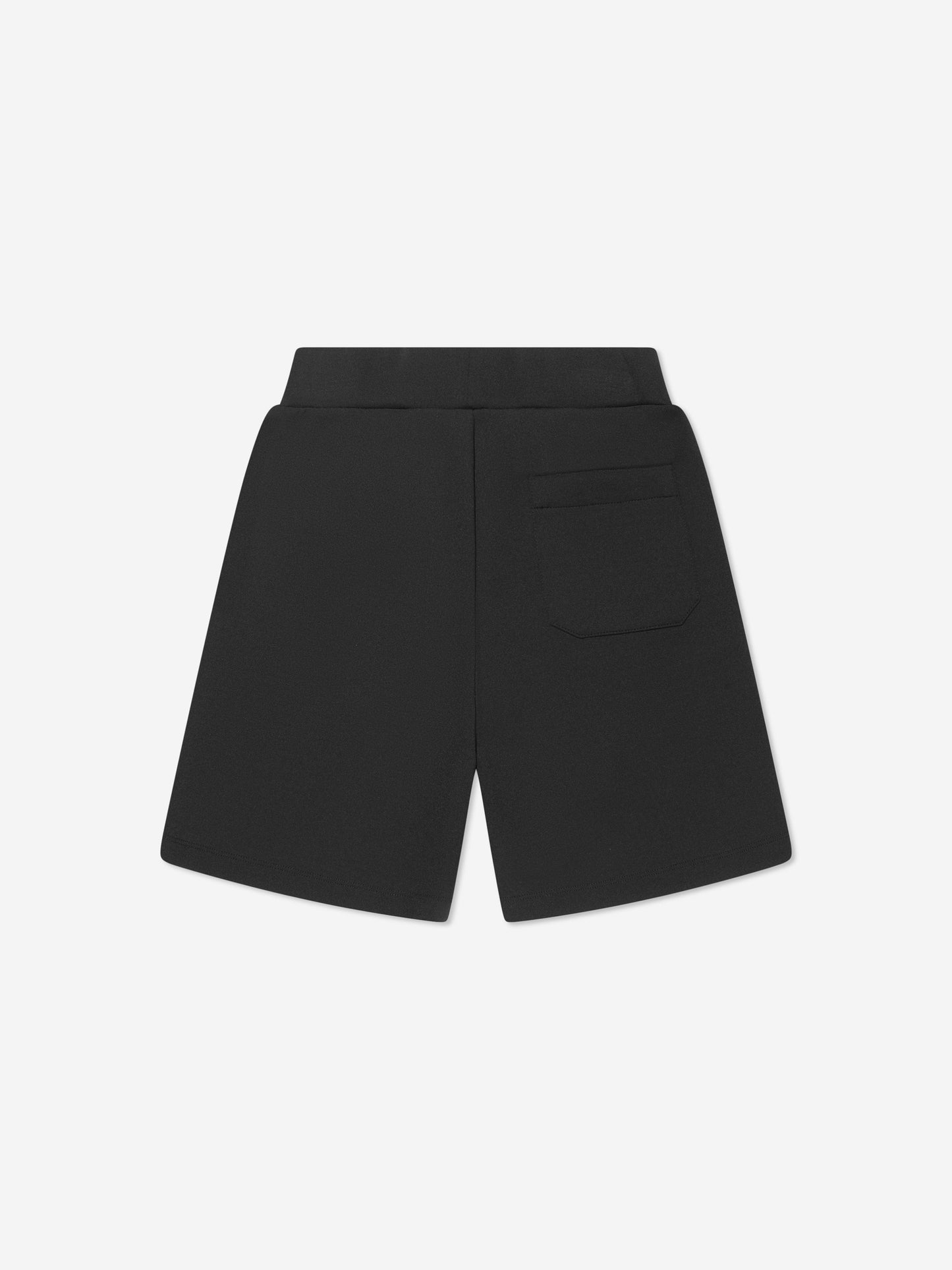 Balmain 男童黑色徽标平纹短裤