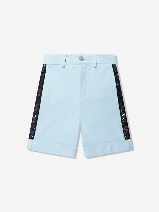 Balmain 男童蓝色西装短裤