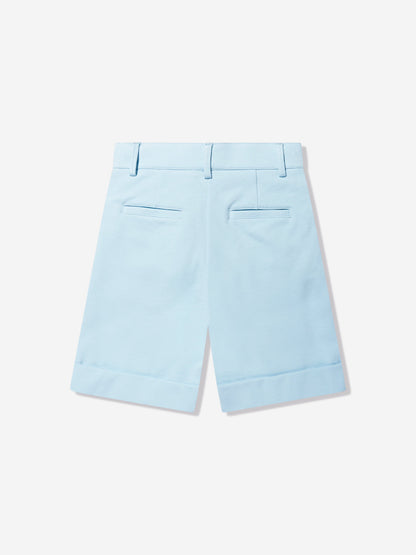 Balmain 男童蓝色西装短裤